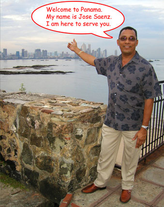 Jose Saenz Welcomes You to Panama